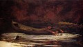 Hound und Hunter Realismus Maler Winslow Homer